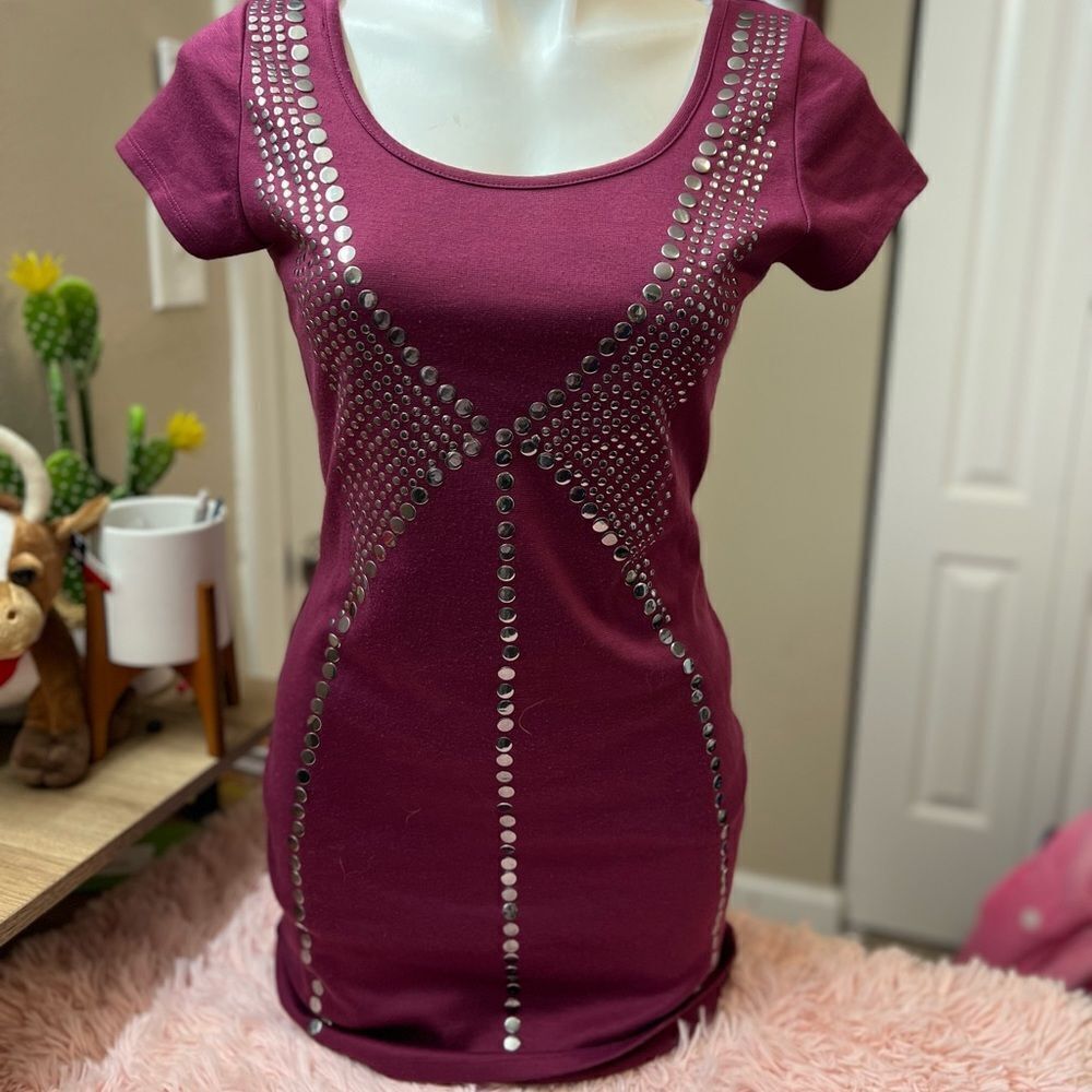 Purple dress 